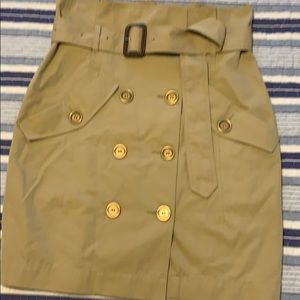 Gorgeous Burberry Brit trench skirt